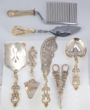 Art Nouveau Silver Serving Pieces